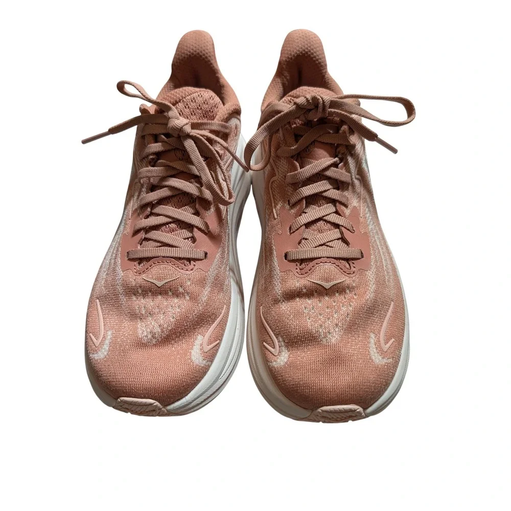 Hoka Clifton 10 Womens Running Shoes Rose Pink Athletic Sneakers 1150911